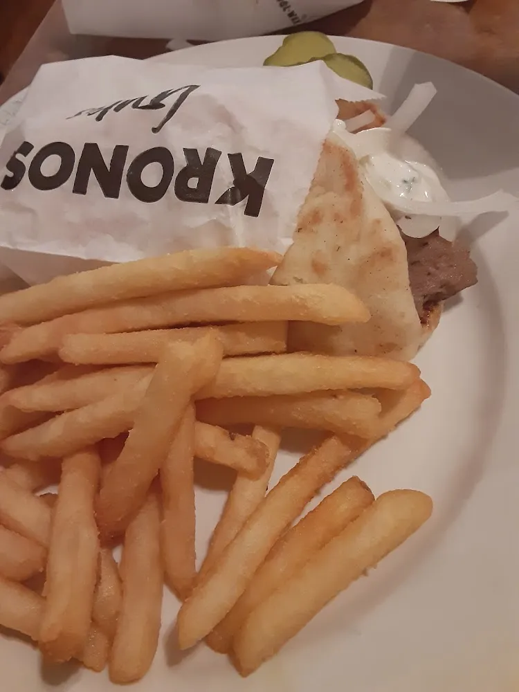 Gyro with French Fries