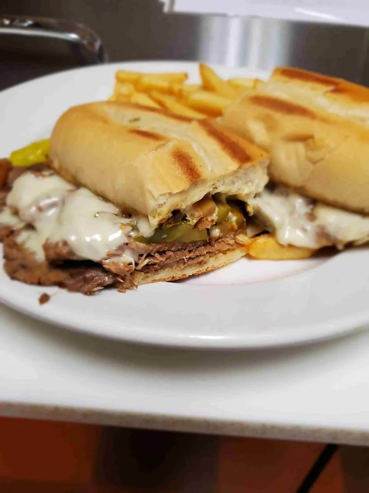 Philly Steak Sandwich on Hoagie